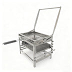 360° Rotation Adjustable Charcoal Rotating Grill