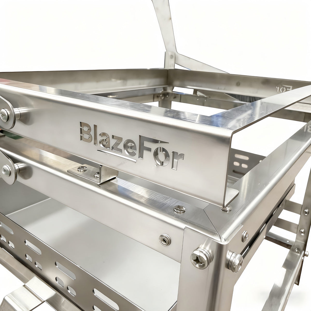 360° Rotation Adjustable Charcoal Rotating Grill