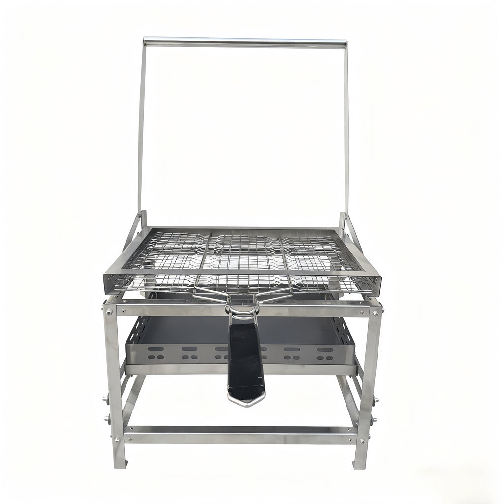 360° Rotation Adjustable Charcoal Rotating Grill