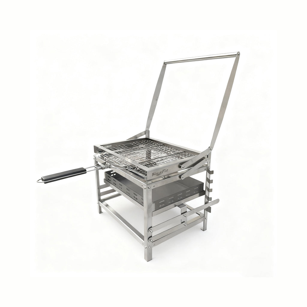 360° Rotation Adjustable Charcoal Rotating Grill